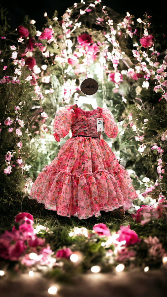 Floral Organza Dress