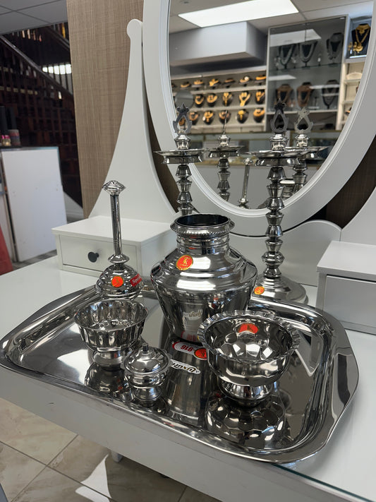 Stainless steel Villaku Set (8Pc)